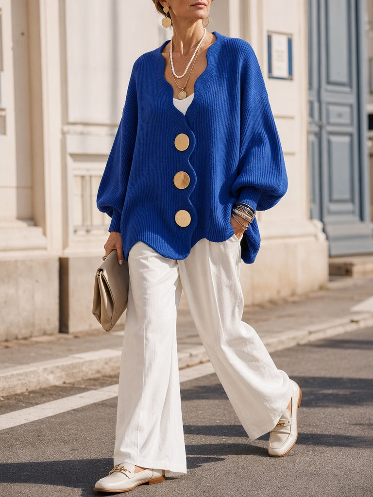 Livia | Everyday Button Front Cardigan Sweater